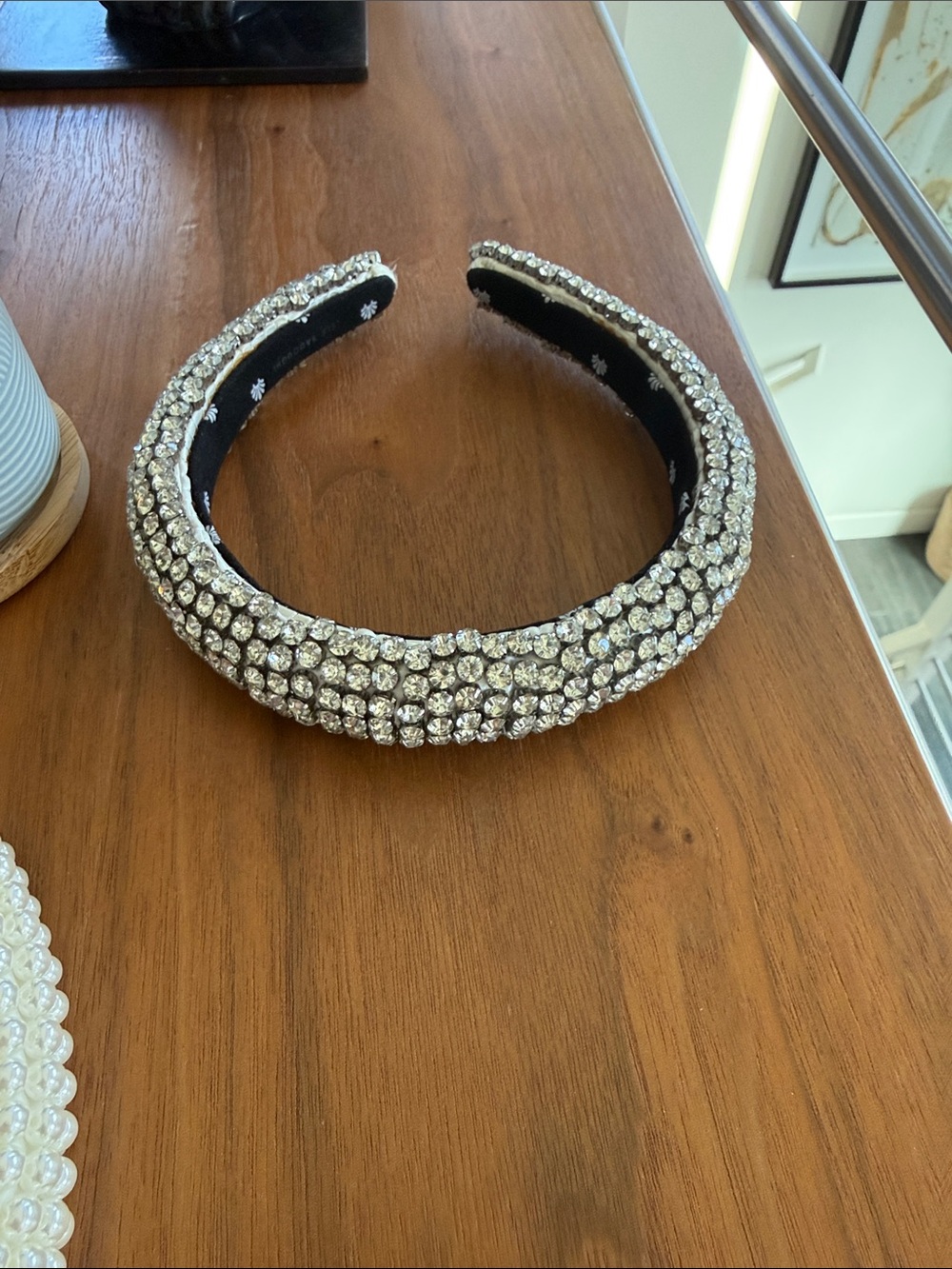 Lele Sadoughi Rhinestone Embellished Headband